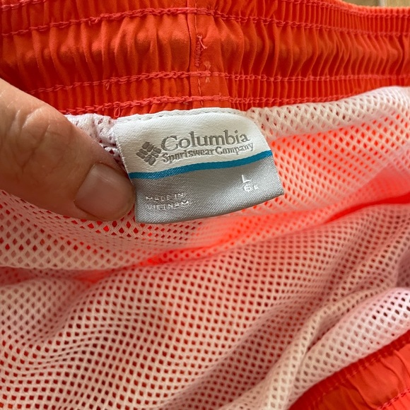 Columbia PFG Outdoor Swim Athletic Shorts Men's Large - Picture 4 of 9